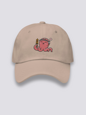 Oktopus-Mütze – bestickt, Baseball Cap im japanischen Design