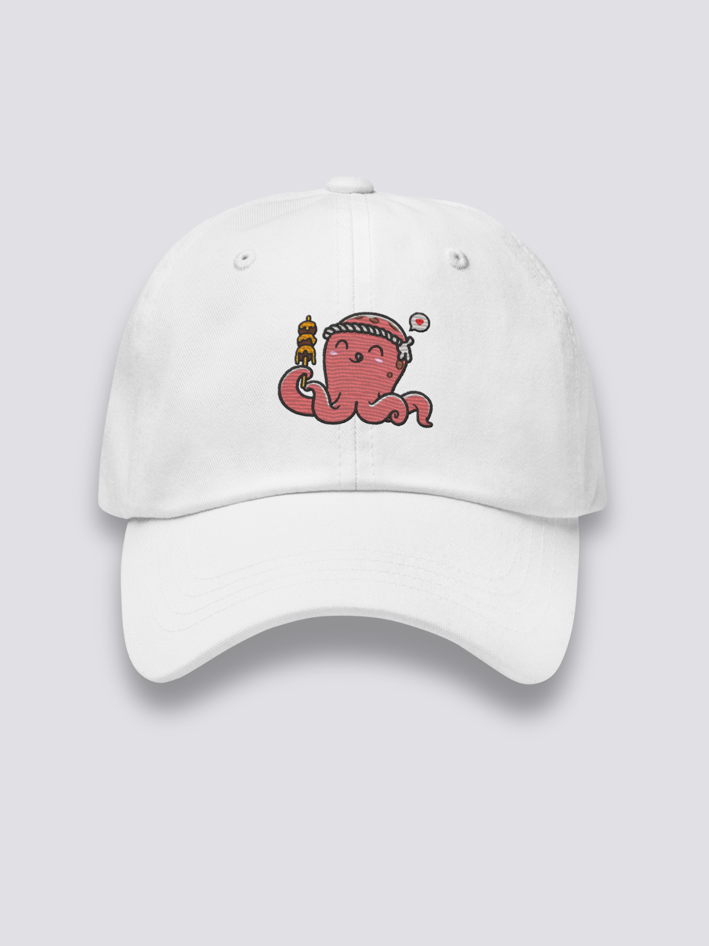 Oktopus-Mütze – Detail: verstellbar, Baseball Cap japanischen Stil