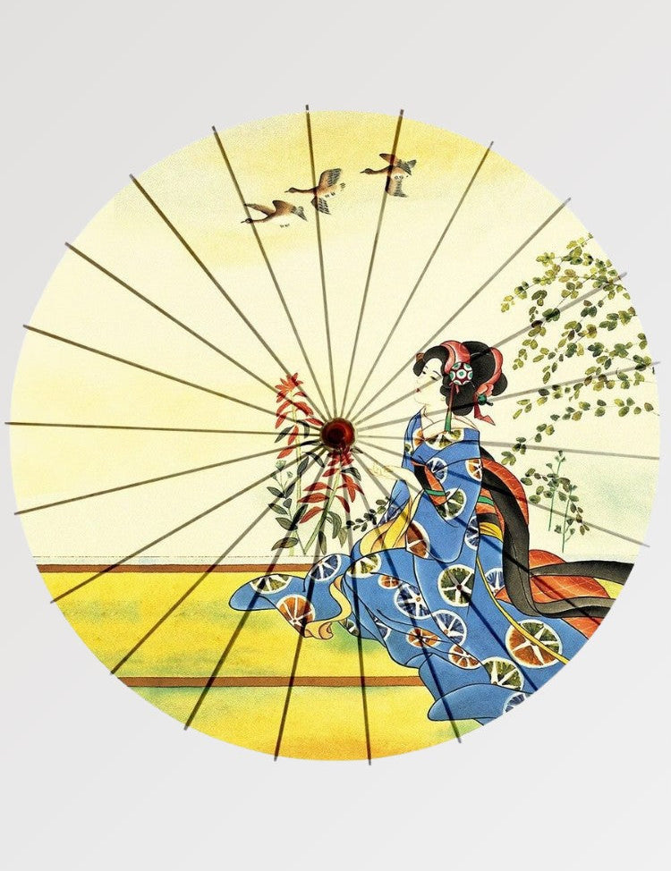 Maiko-Wagasa 'Shojino' – Regenschirm im japanischen Stil für Unisex