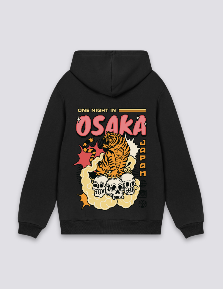 Osaka Hoodie – Hoodie im Streetwear-Stil für Herren und Damen