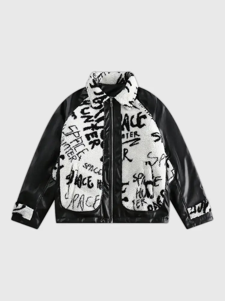 Gepolsterte Jacke Streetwear Style – Bomberjacke im Sukajan-Stil für Herren und Damen