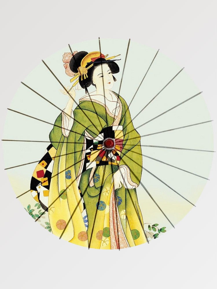 Japanischer Wagasa 'Kimiko' – Regenschirm im japanischen Stil für Unisex