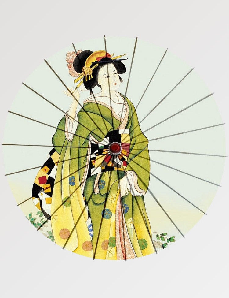 Japanischer Wagasa 'Kimiko' – Regenschirm im japanischen Stil für Unisex