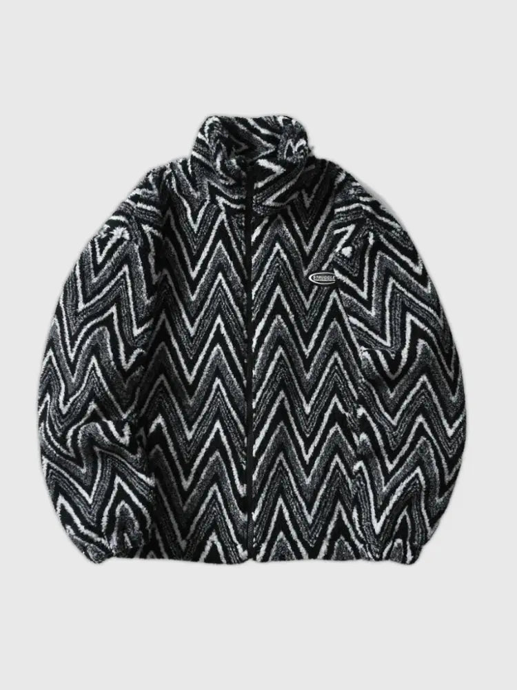 Vintage Streetwear Fleece 'Hazume' – Sweatshirt im Streetwear-Stil für Herren und Damen
