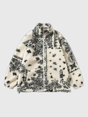 Vintage Harajuku Fleece 'Sokito' – Sweatshirt im Streetwear-Stil für Herren und Damen