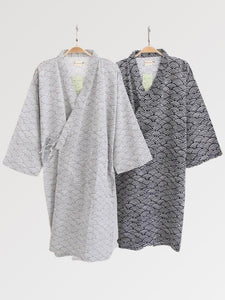 Japanischer Herrenpyjama 'Cloud Gray'
