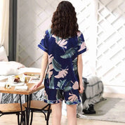 Japanischer Sommer-Pyjama aus Seide – Detail: leichte Baumwolle, Pyjama japanischen Stil