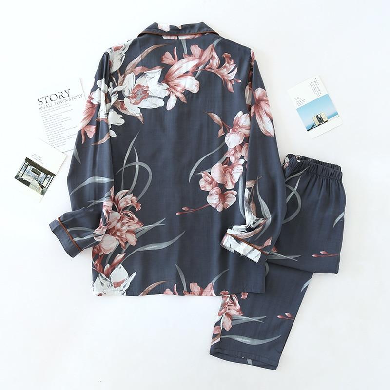 Pyjama aus japanischer Baumwolle – Detail: leichte Baumwolle, Pyjama japanischen Stil