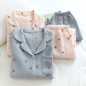 Dicker Pyjama im japanischen Stil – Detail: leichte Baumwolle, Pyjama japanischen Stil