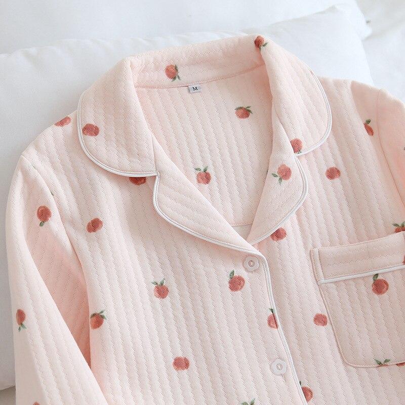 Dicker Pyjama im japanischen Stil – Pyjama für zu Hause, Premium-Qualität