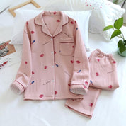Japanischer Pyjama aus Baumwolle – bequem, Pyjama im japanischen Design