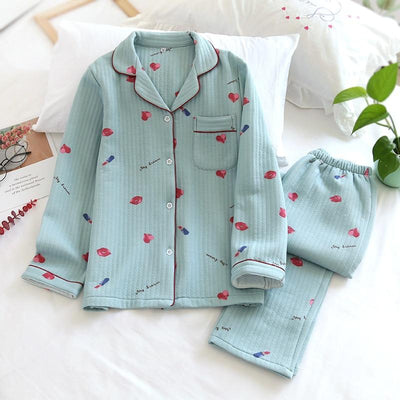 Japanischer Pyjama aus Baumwolle