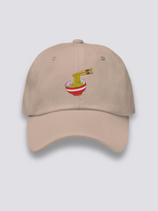 Ramen-Schalenverschluss – bestickt, Baseball Cap im japanischen Design