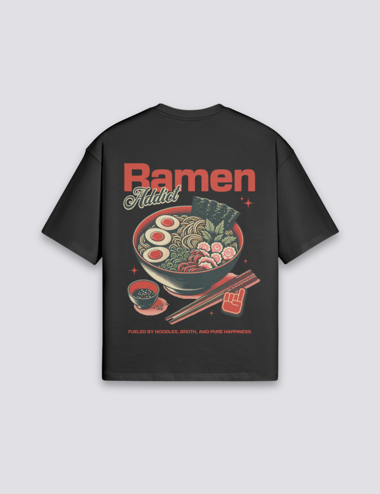 Ramen T-Shirt – T-Shirt im Streetwear-Stil für Herren und Damen