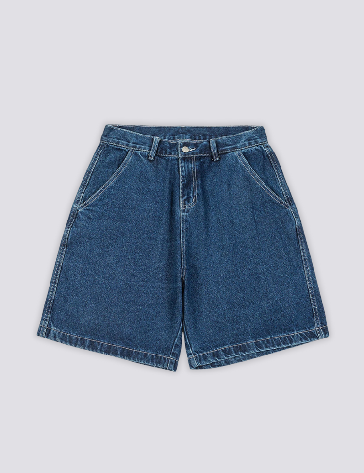 Raw Denim-Shorts – Shorts im Streetwear-Stil für Herren und Damen