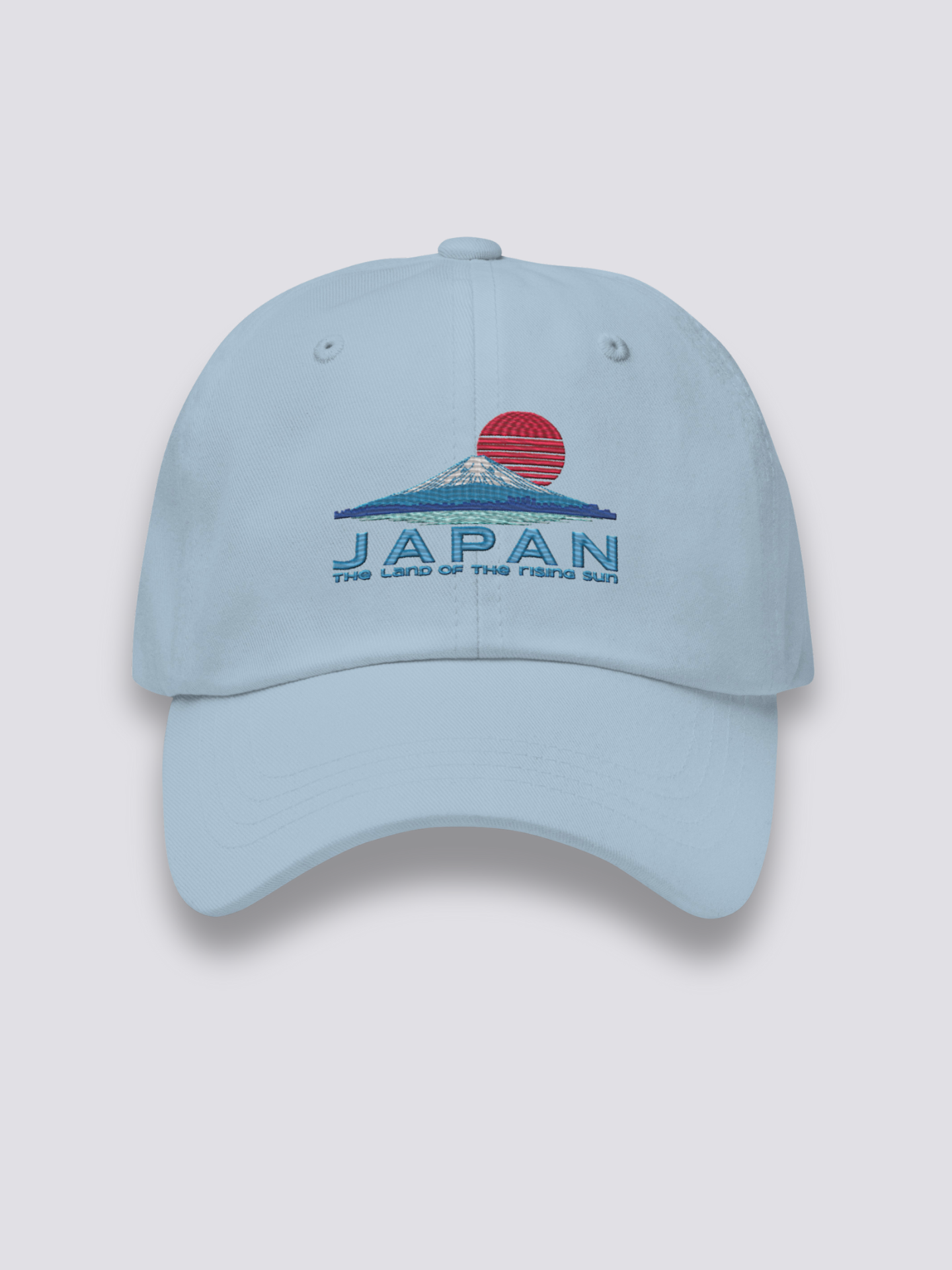 Mütze der aufgehenden Sonne – bestickt, Baseball Cap im japanischen Design