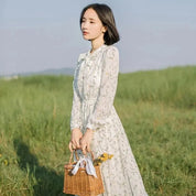 Japanisches Kleid für Frauen 'Floralis' – festliche Kleidung, traditionelles Kleidungsstück im japanischen Design