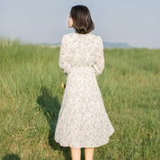 Japanisches Kleid für Frauen 'Floralis' – Detail: zeremoniell, traditionelles Kleidungsstück japanischen Stil