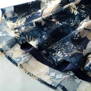 Modernes japanisches Kleid 'Kazuko' – Detail: fließender Schnitt, Kleid japanischen Stil