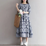 Japanisches Musterkleid 'Agomori' – Kleid für den Alltag, Premium-Qualität