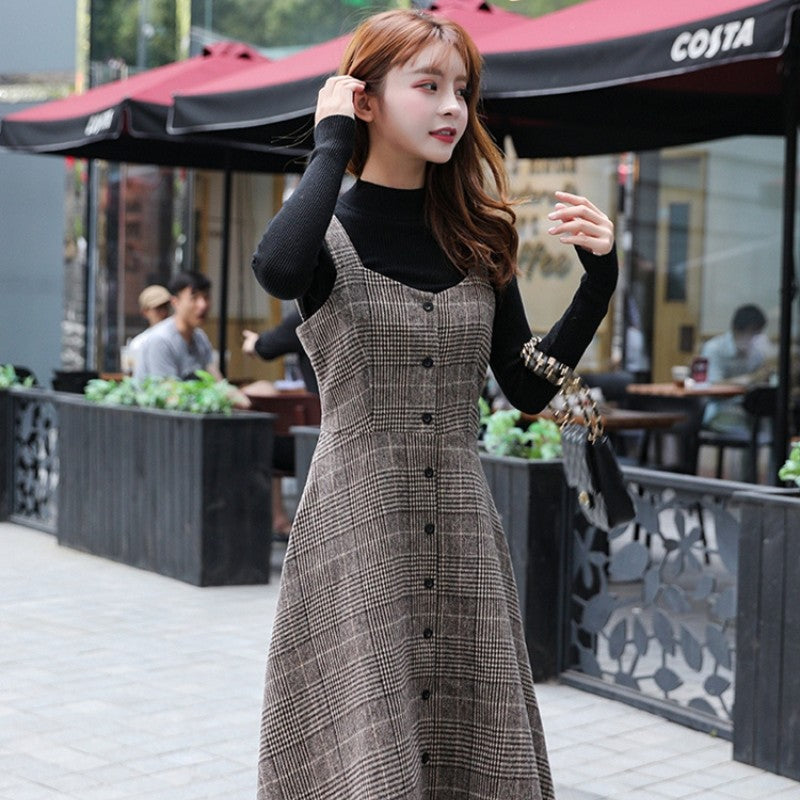Japanisches Stoffkleid 'Ofisu' – Kleid im japanischen Stil für Damen