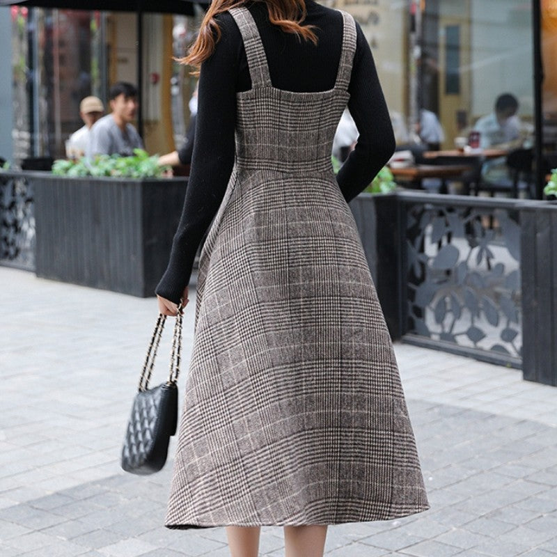 Japanisches Stoffkleid 'Ofisu' – elegant, Kleid im japanischen Design