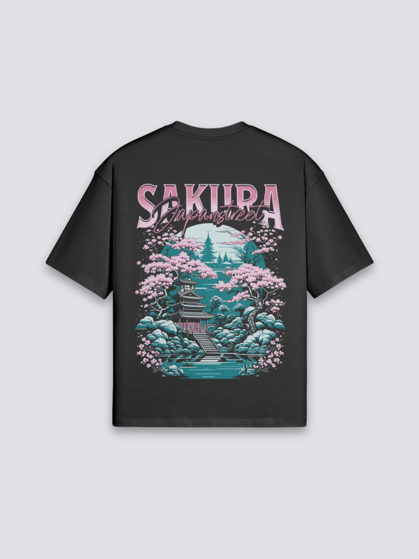 Sakura T-Shirt – T-Shirt im Streetwear-Stil für Herren und Damen