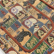 Jacquard Jacke – Detail: japanisches Motiv, Bomberjacke japanischen Stil