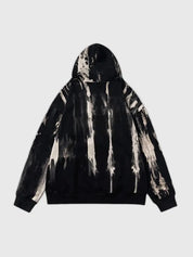 Streetwear-Hoodie 'Tora x Akino' – Detail: Kapuzenpullover, Hoodie japanischen Stil