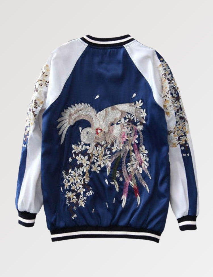 Murayama-Sukajan 'Seit 1992' – Varsity-Jacke im College-Stil für Herren und Damen