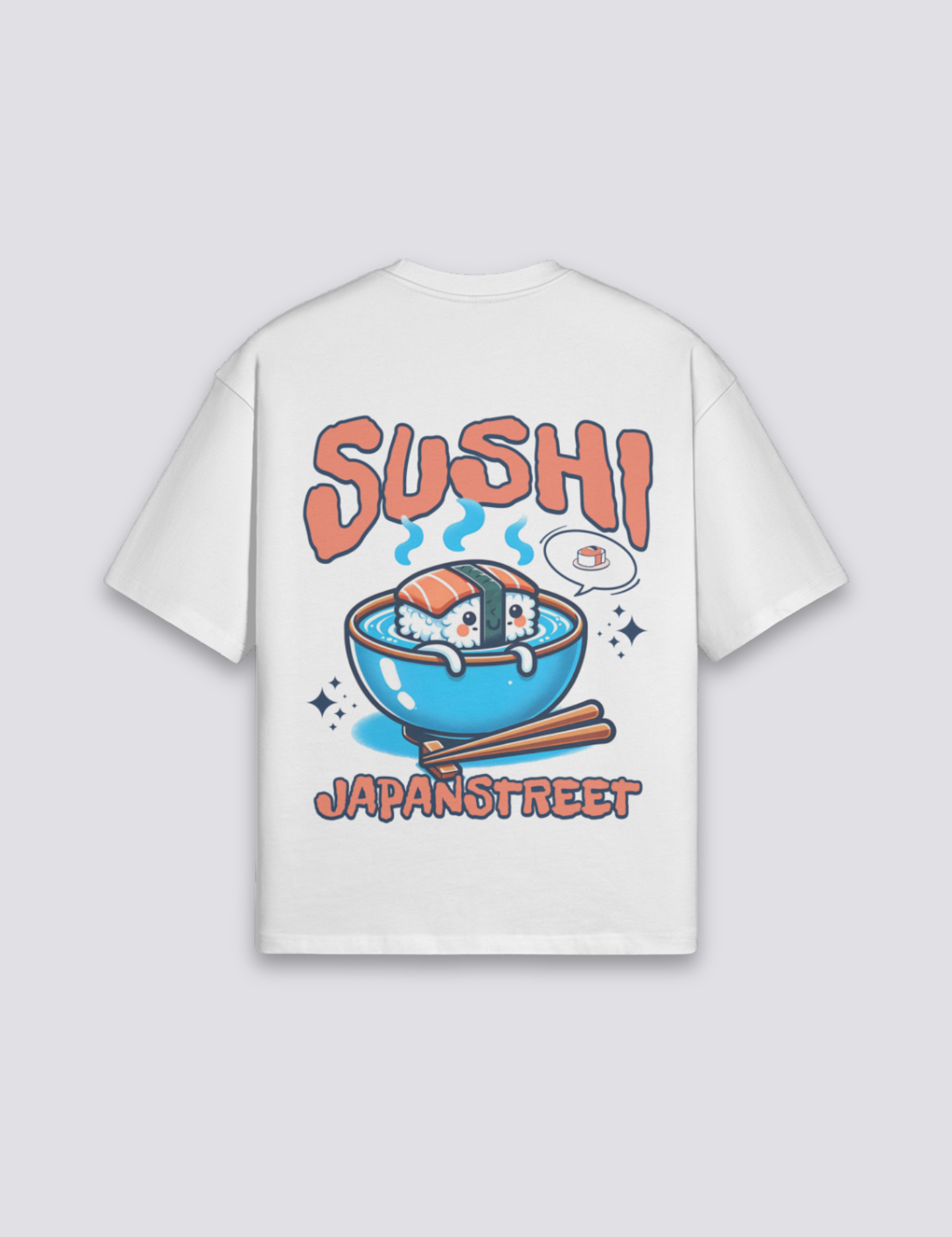 Sushi T-Shirt – T-Shirt im Streetwear-Stil für Herren und Damen