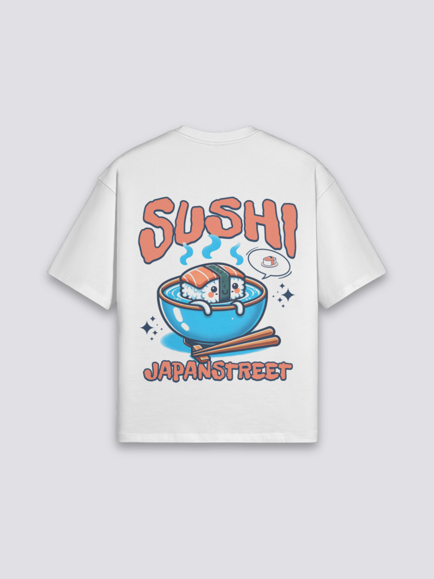 Sushi T-Shirt – T-Shirt im Streetwear-Stil für Herren und Damen