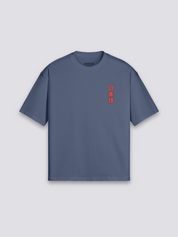 T-Shirt aus japanischer Baumwolle – Nahaufnahme T-Shirt mit japanischem Motiv