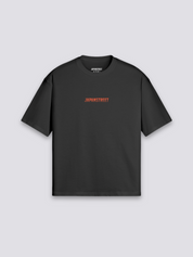 Japanisch inspiriertes T-Shirt – Baumwolle: detailreicher T-Shirt im japanischen Stil