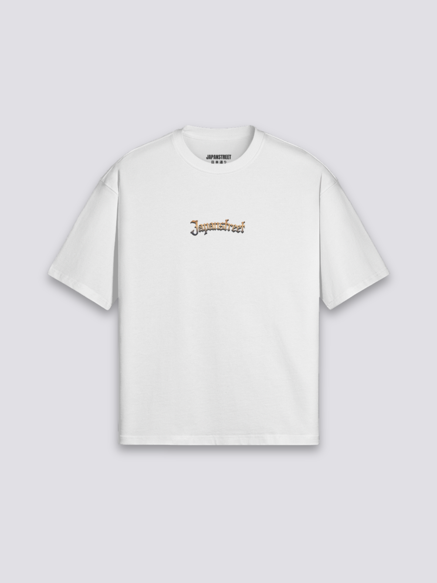Japanisches T-Shirt in Übergröße – Nahaufnahme T-Shirt mit japanischem Motiv