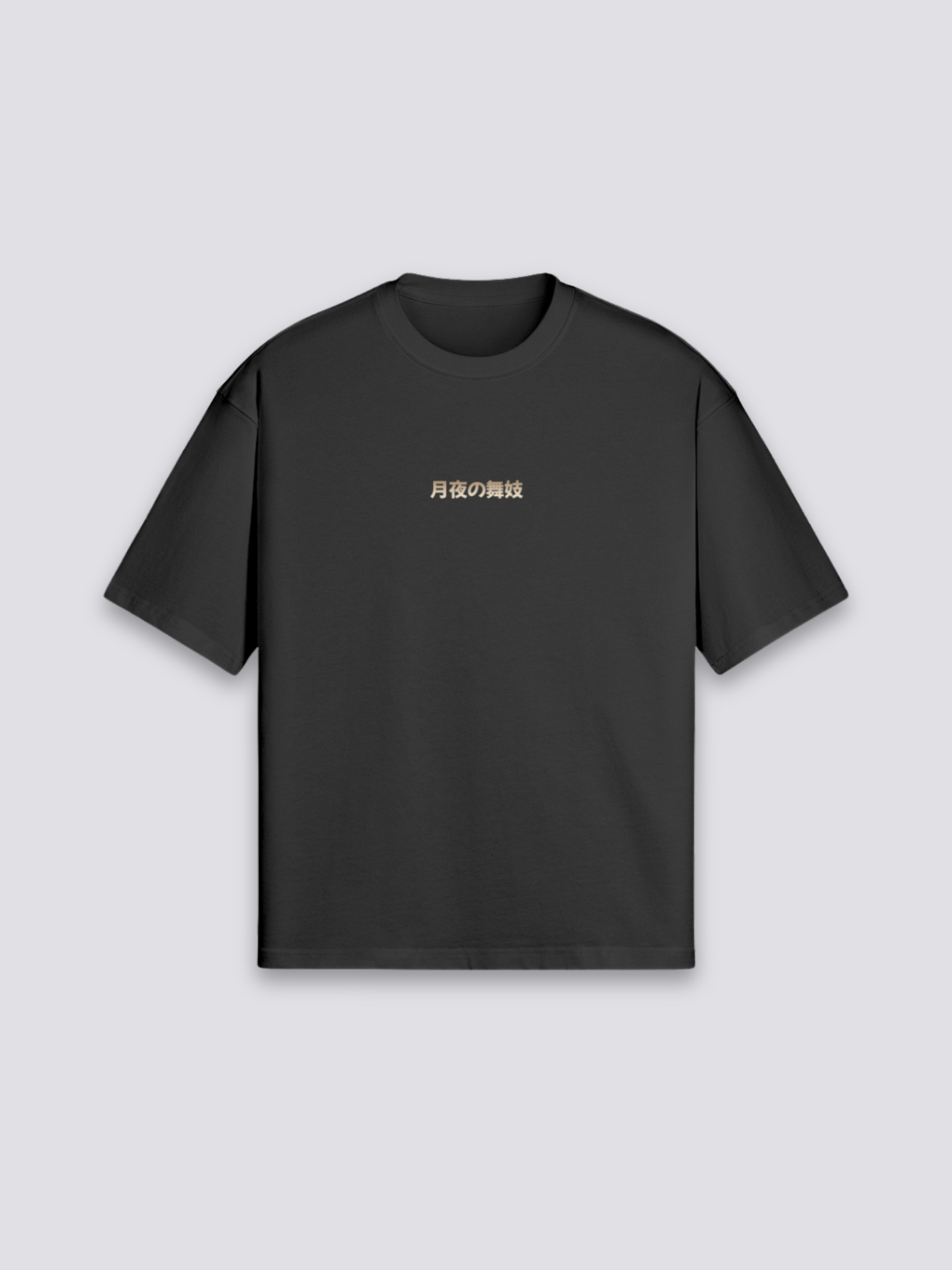 Geisha T-Shirt – Baumwolle: detailreicher T-Shirt im japanischen Stil