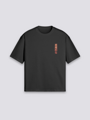 Vintage-japanisches T-Shirt – Baumwolle: detailreicher T-Shirt im japanischen Stil