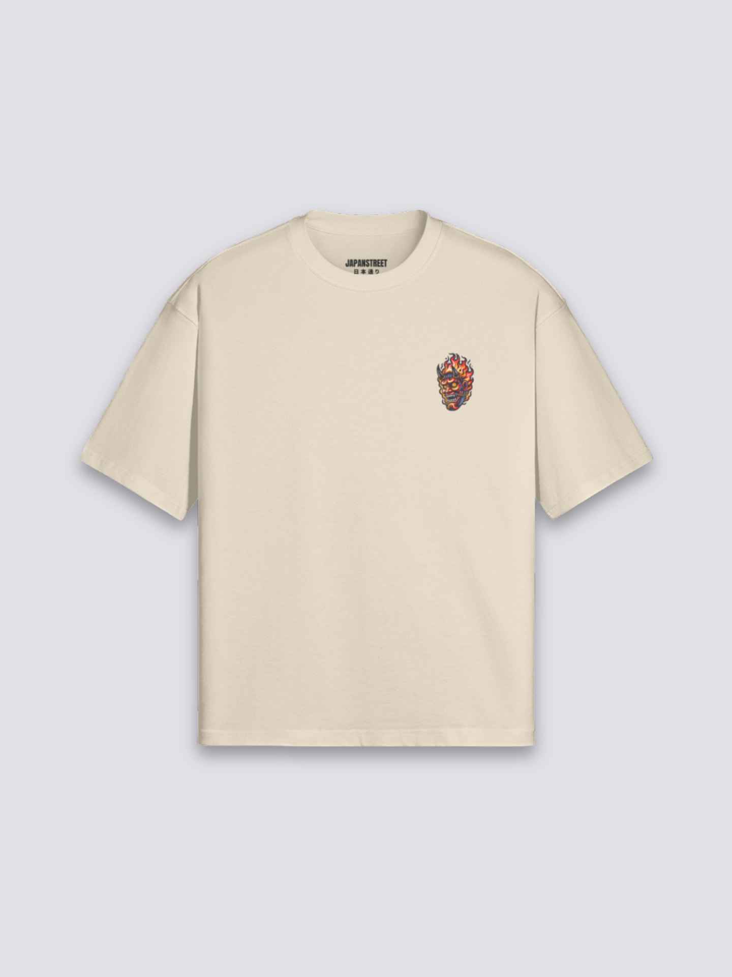 Yokai T-Shirt – Qualitäts-Detail T-Shirt Premium