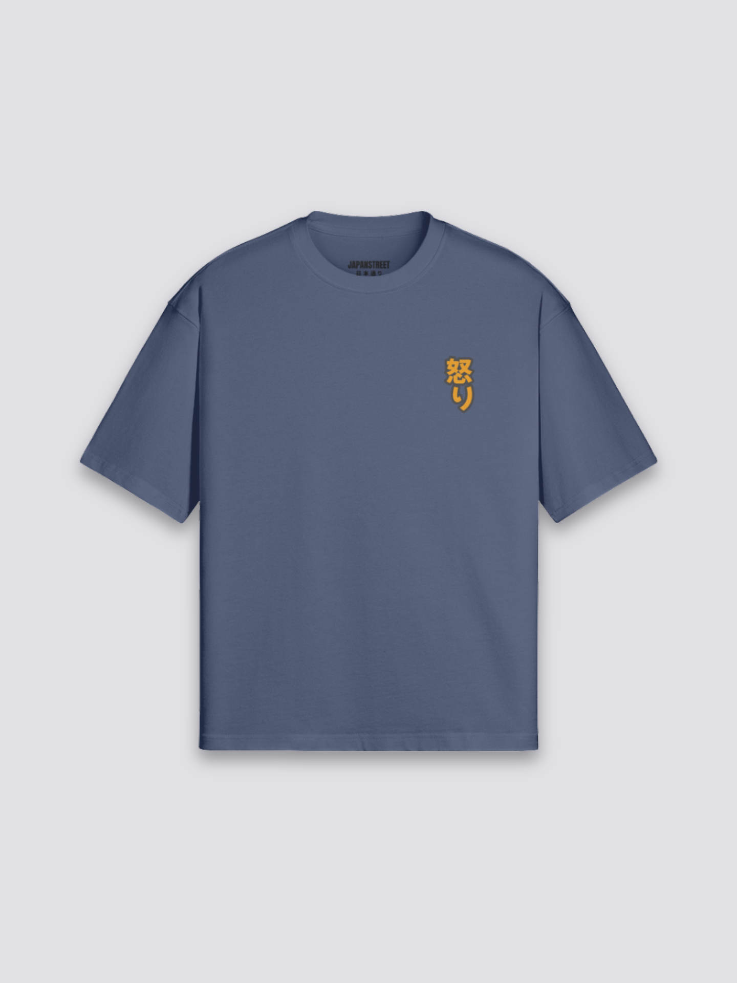 Japanisches Herren-T-Shirt – Styling-Aufnahme im Streetwear-Stil