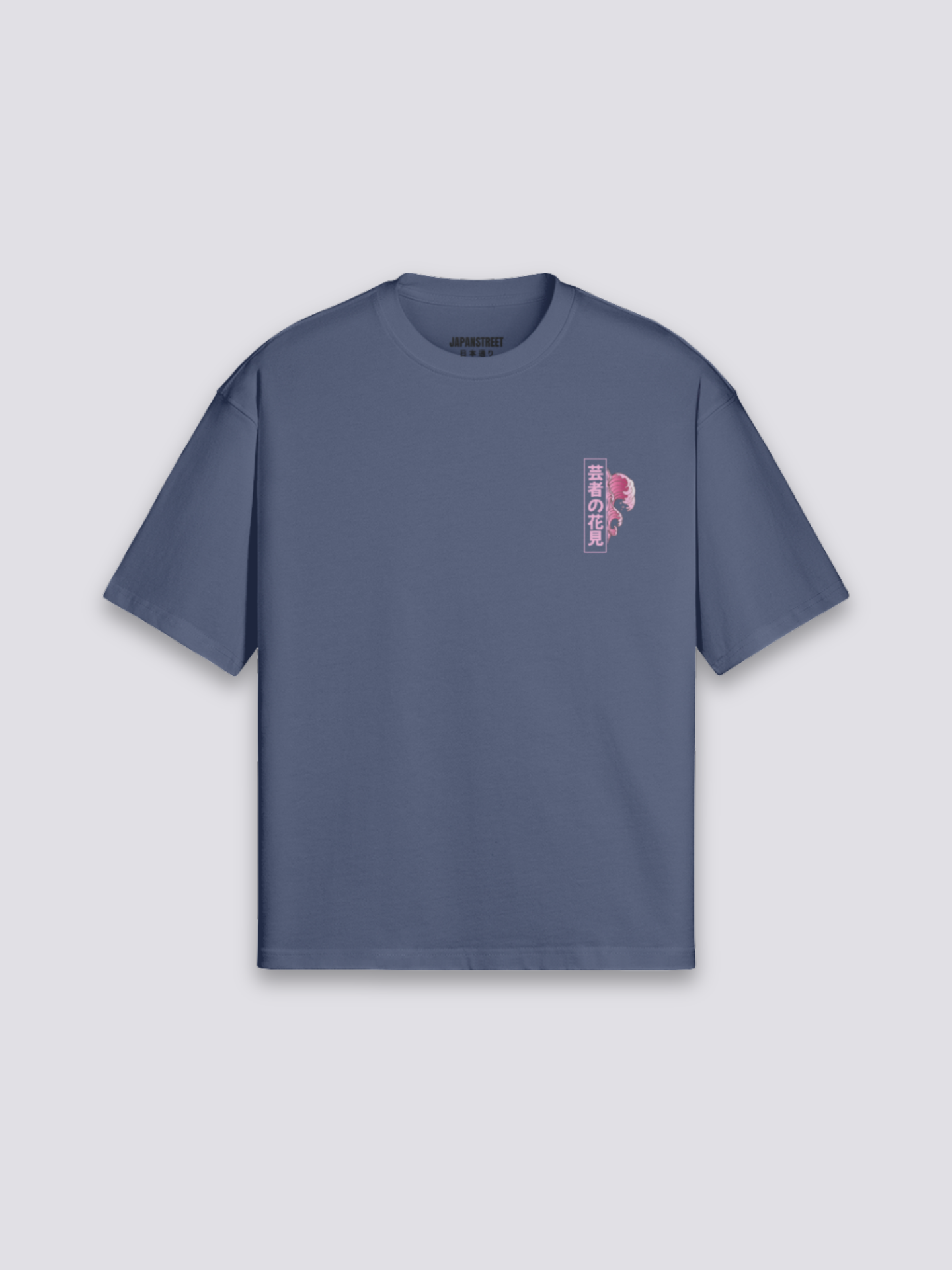 Tokyo Geisha T-Shirt – Baumwolle: detailreicher T-Shirt im japanischen Stil