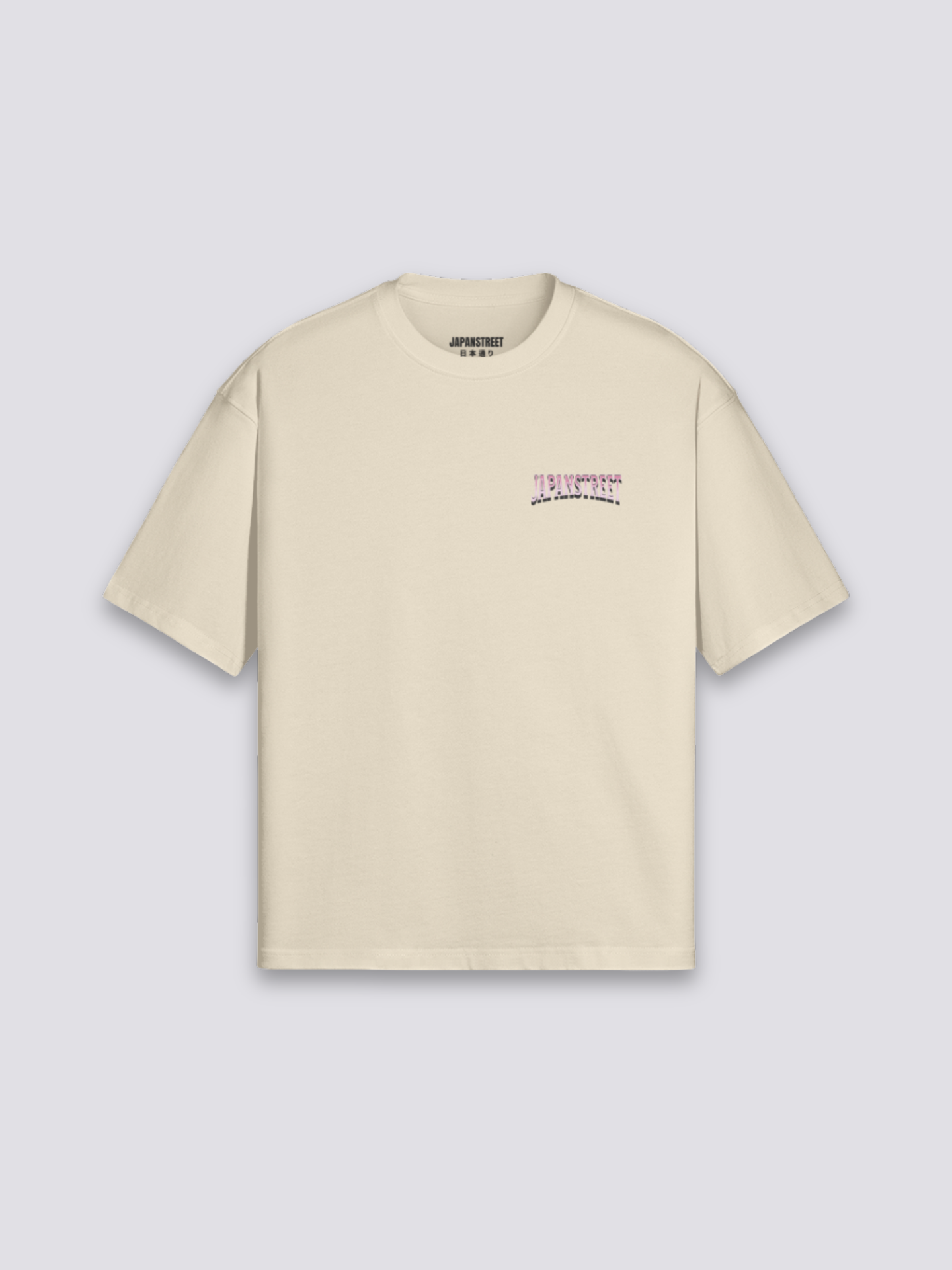 Sakura T-Shirt – Styling-Aufnahme im Streetwear-Stil
