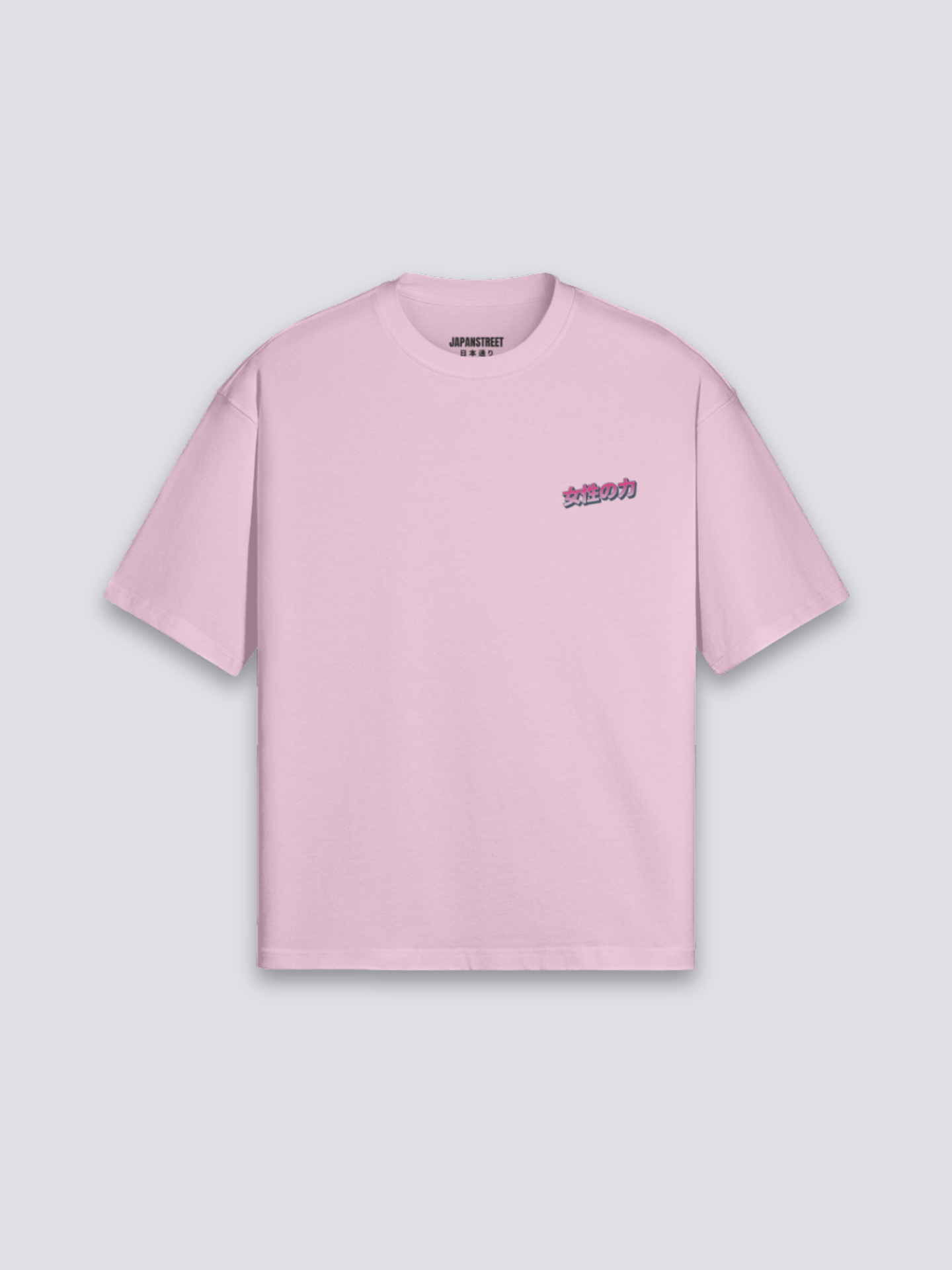 Japanisches Streetwear-T-Shirt – Styling-Aufnahme im Streetwear-Stil