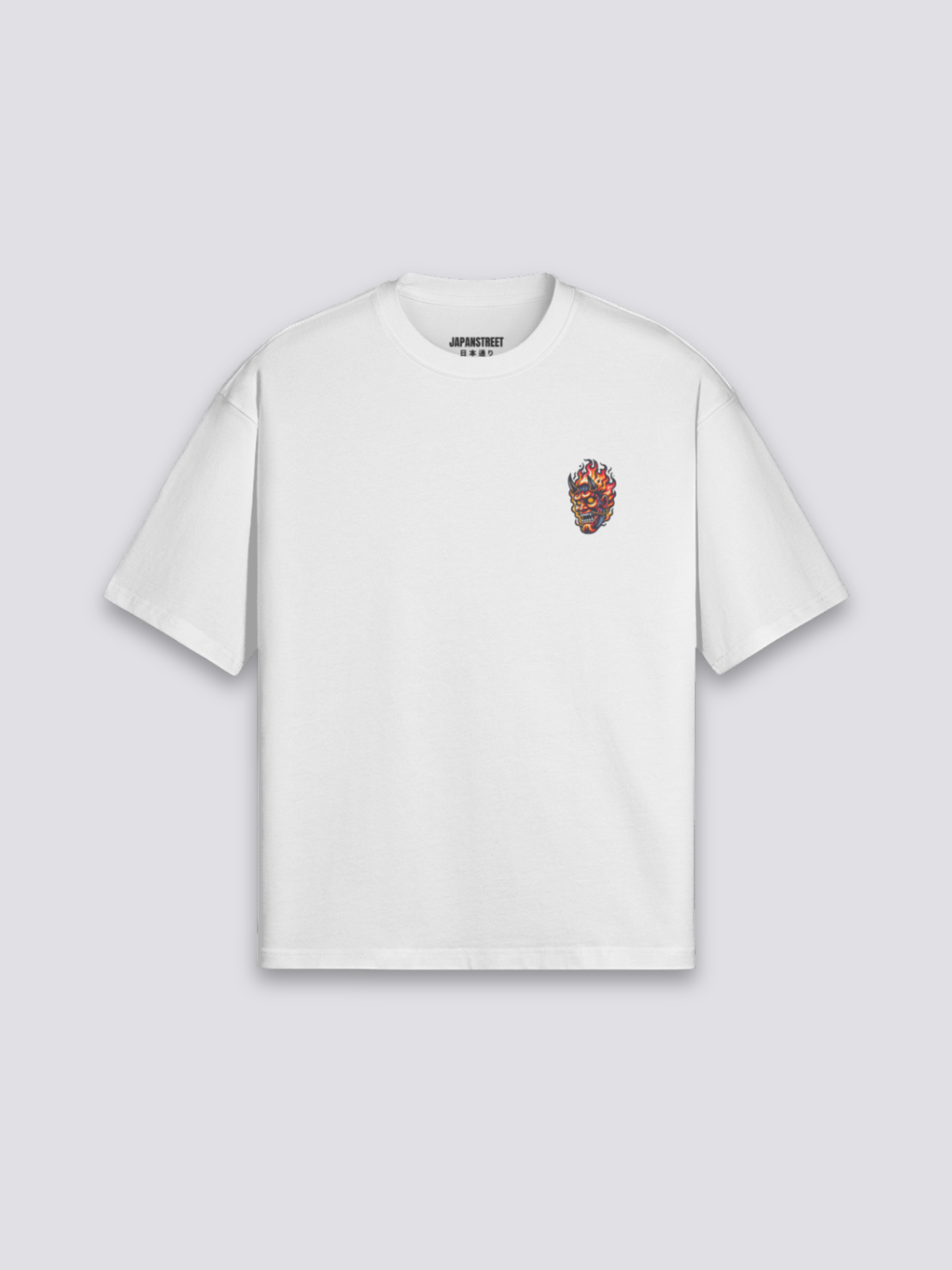 Yokai T-Shirt – Nahaufnahme T-Shirt mit japanischem Motiv
