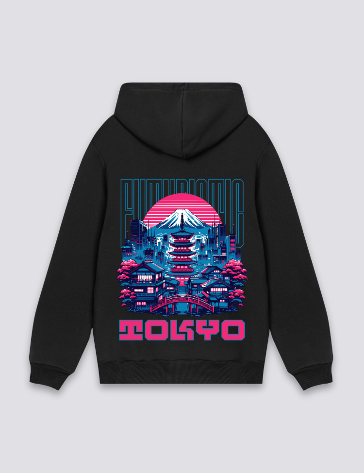 Tokio Hoodie – Hoodie im Streetwear-Stil für Herren und Damen