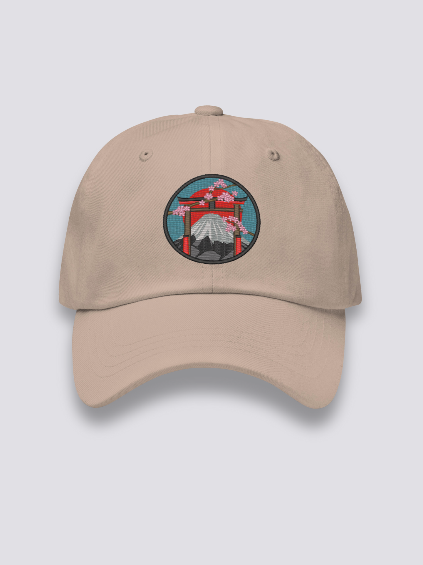 Traditionelle japanische Mütze – bestickt, Baseball Cap im japanischen Design