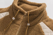 Streetwear Fleece-Jacke 'VANTAGE' – Weich: detailreicher Sweatshirt im japanischen Stil