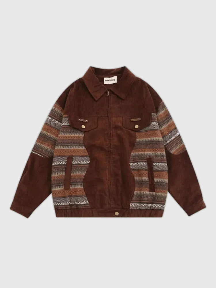 Retro-Streetwear-Jacke 'Safari' – Bomberjacke im Sukajan-Stil für Herren und Damen