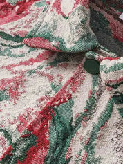 Krawatte & Färbe-Harajuku-Jacke 'Bestuff' – Detail: japanisches Motiv, Bomberjacke japanischen Stil