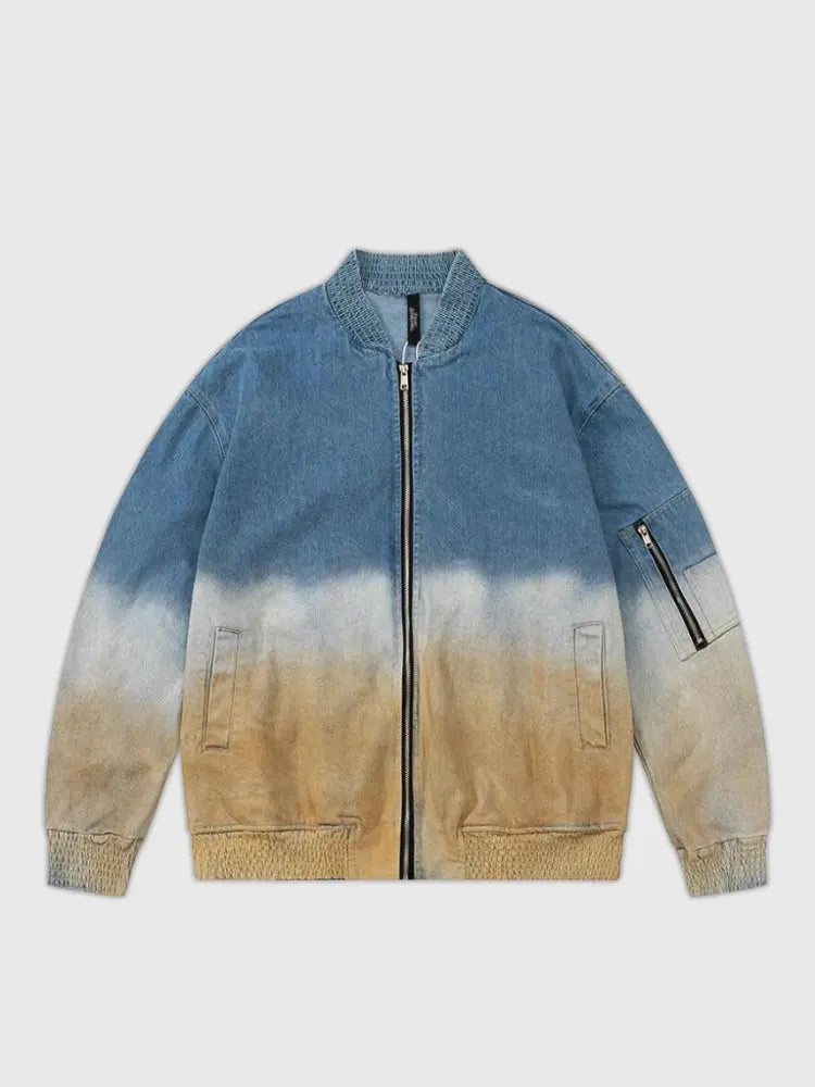 Vintage Harajuku Jacke '3Ph' – Bomberjacke im Sukajan-Stil für Herren und Damen