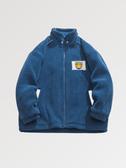 Jacke aus dicker Wolle 'FUDAY' – bestickt, Bomberjacke im japanischen Design